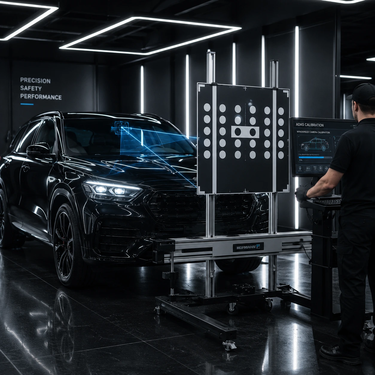 ADAS windshield calibration service in Phoenix, AZ